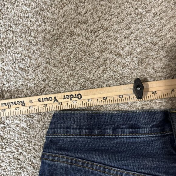 Levis 550 Jeans Mens 36x32 Blue Denim Relaxed Fit Straight Leg Red Tab Classic - Picture 10 of 12